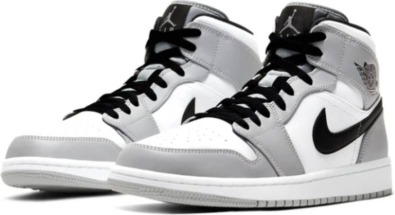 Jordan Greyscale Leren Sneakers voor Heren Grijs Heren - Foto 13