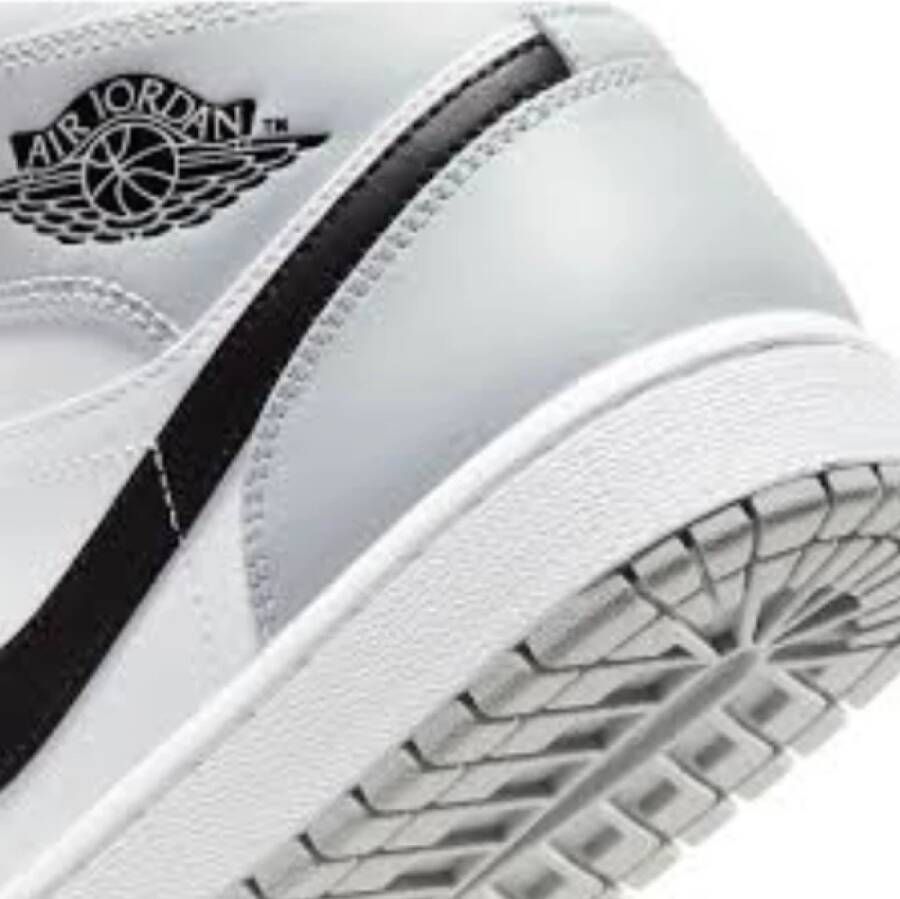Jordan Greyscale Leren Sneakers voor Heren Grijs Heren - Foto 15