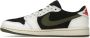 Jordan Retro Low OG SP Travis Scott Olive Sneakers Meerkleurig Heren - Thumbnail 3