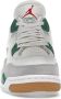 Jordan Air 4 Retro Pine Green x Nike SB White Heren - Thumbnail 4