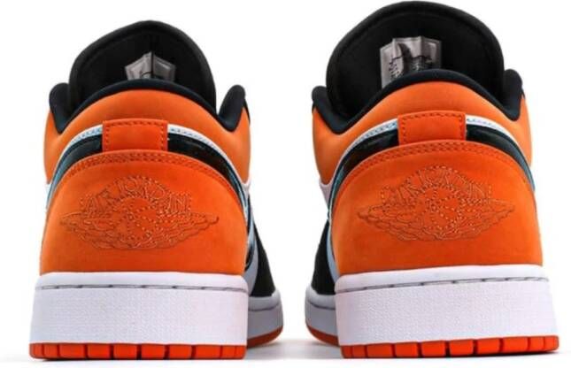 Jordan 553558 128 Mid Stijl Sneakers Oranje Heren