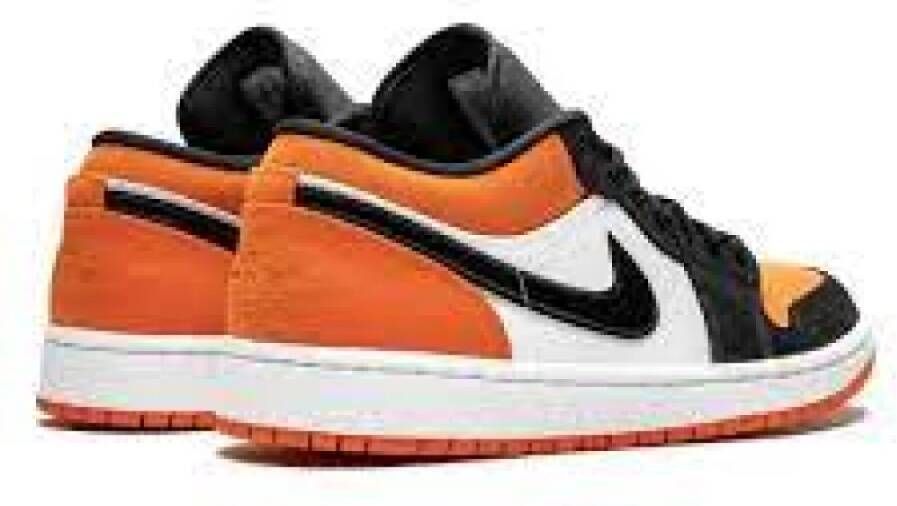 Jordan 553558 128 Mid Stijl Sneakers Oranje Heren