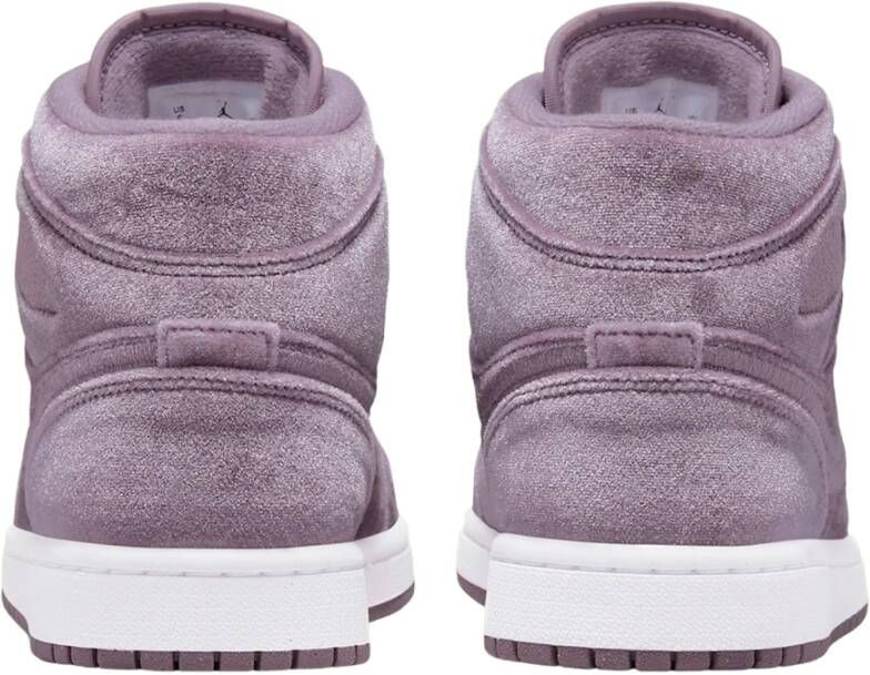 Jordan Paarse Rook Mid Dames Sneakers Paars Dames