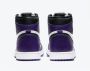 Jordan Stijlvolle leren sneakers voor heren Purple Heren - Thumbnail 2