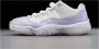 Jordan Wmns Air 11 Retro Low White Pure Violet White Schoenmaat 44 1 2 Sneakers AH7860 101 - Thumbnail 8