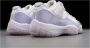 Jordan Wmns Air 11 Retro Low White Pure Violet White Schoenmaat 40 1 2 Sneakers AH7860 101 - Thumbnail 11