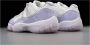 Jordan Wmns Air 11 Retro Low White Pure Violet White Schoenmaat 35 1 2 Sneakers AH7860 101 - Thumbnail 12