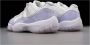 Jordan Wmns Air 11 Retro Low White Pure Violet White Schoenmaat 40 1 2 Sneakers AH7860 101 - Thumbnail 12