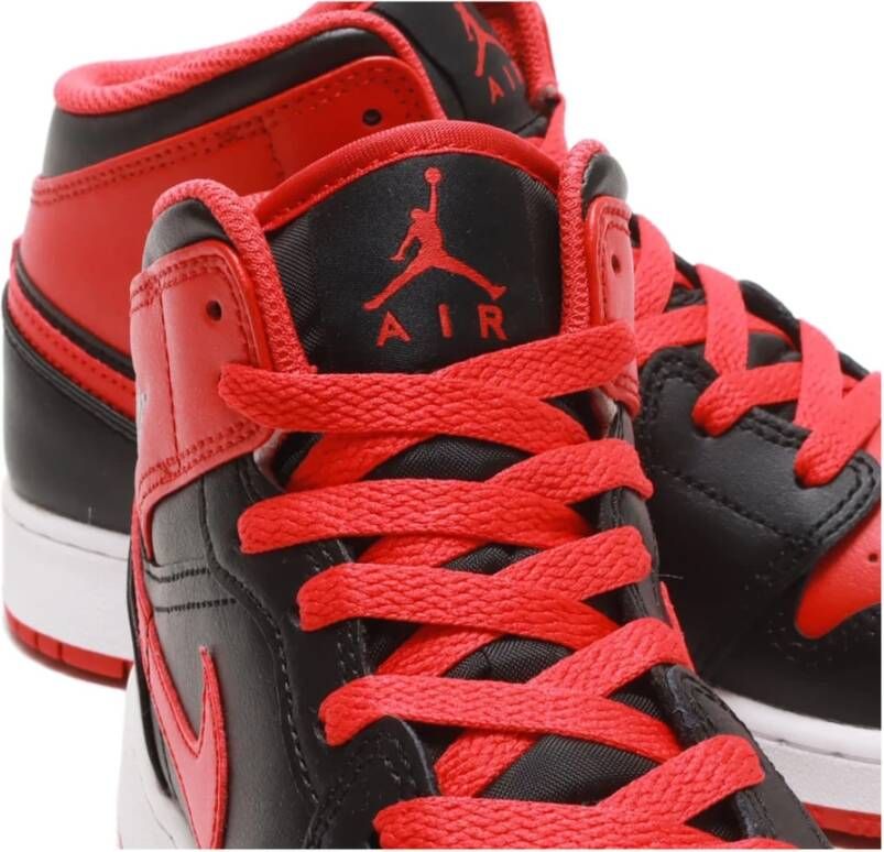 Jordan Trendy Dames Synthetisch Leren Sneakers Rood Dames