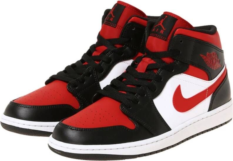 Jordan Stijlvolle leren sneakers voor heren Rood Heren