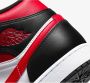 Jordan Air 1 Mid Black Fire Red White Schoenmaat 40 1 2 Sneakers 554724 079 - Thumbnail 6