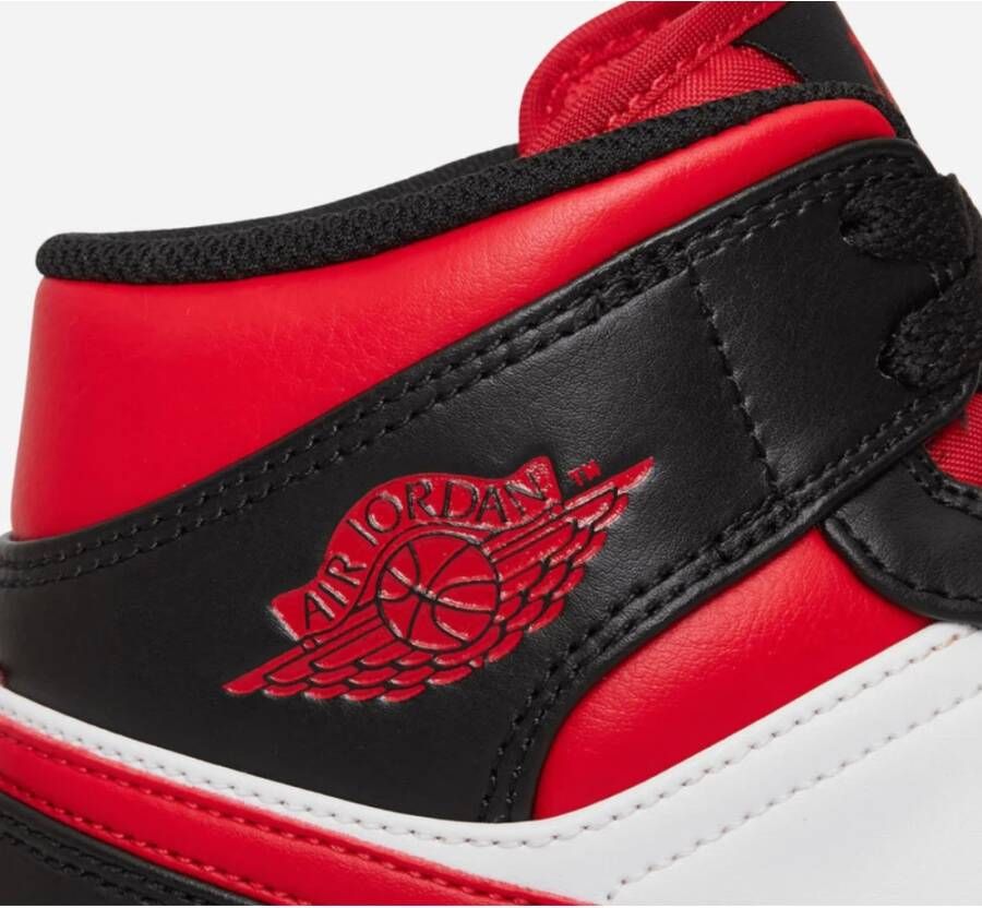 Jordan Stijlvolle leren sneakers voor heren Rood Heren