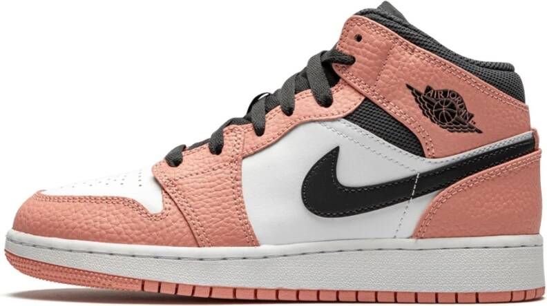 Jordan Elegante Pink Quartz Mid-Top Sneakers Roze Dames