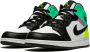 Jordan 1 Mid basisschool Schoenen White Leer Foot Locker - Thumbnail 3