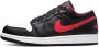 Jordan Air 1 Low (Gs) Black Fire Red-White - Thumbnail 3