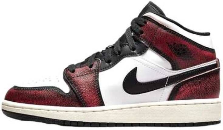 Jordan Mid Sneakers Zwart Unisex