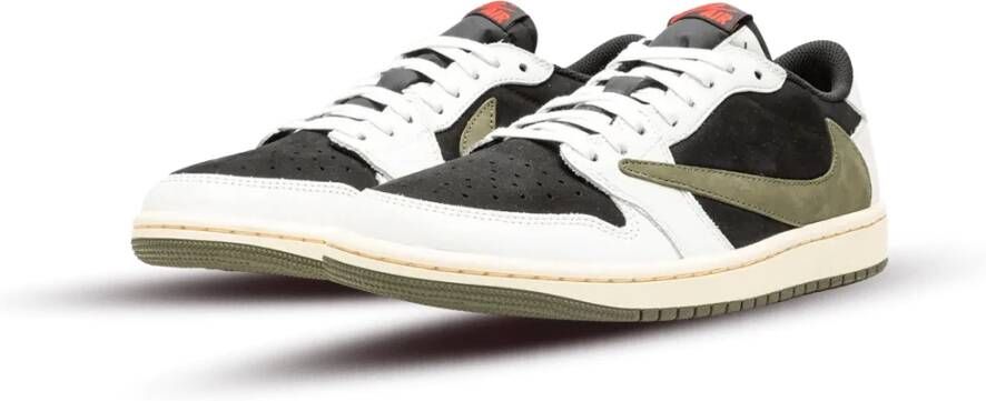 Jordan Travis Scott Olive Low Retro Sneaker Multicolor Heren