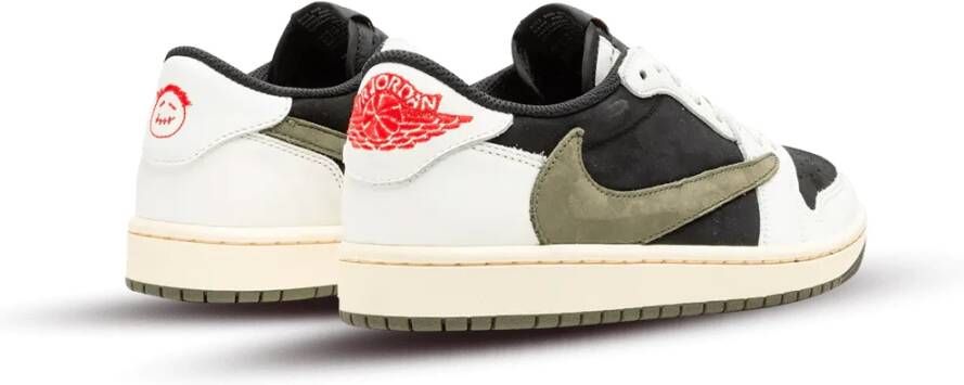 Jordan Travis Scott Olive Low Retro Sneaker Multicolor Heren