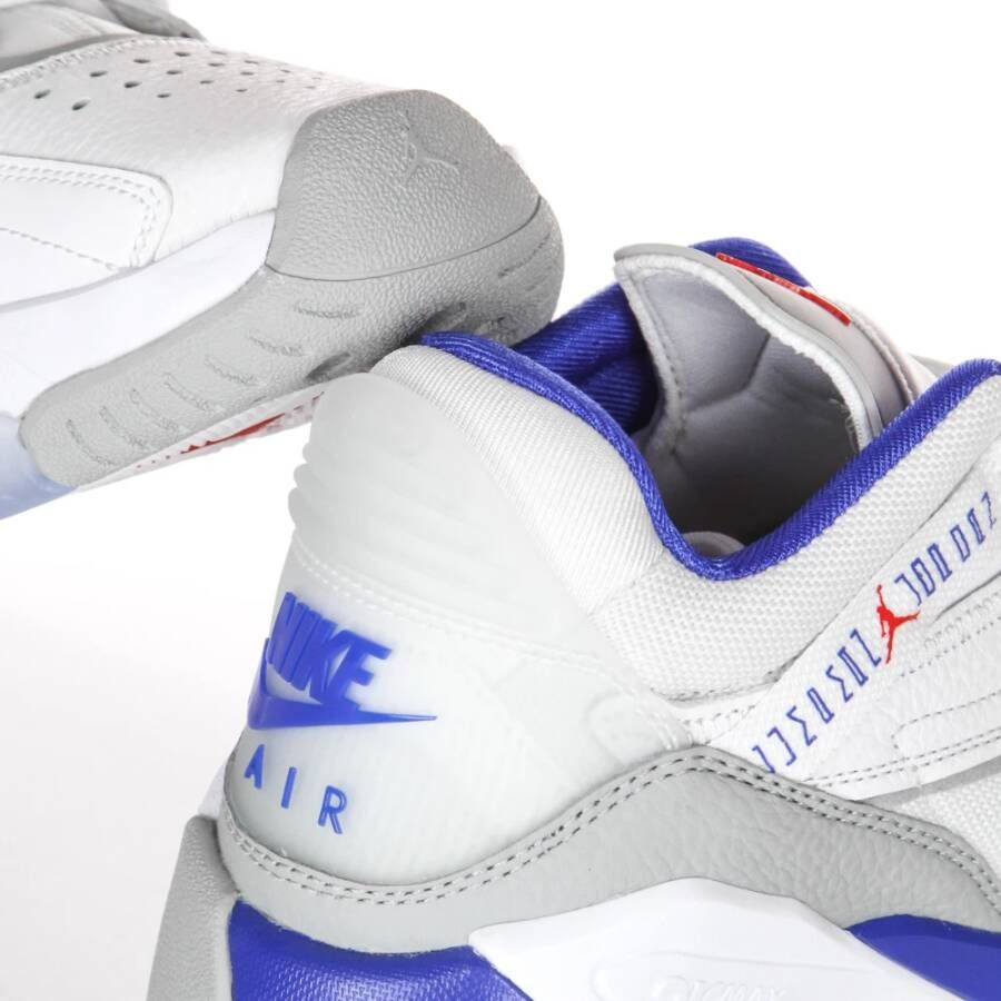 Jordan Witte lage sneaker met rubberen zool Gray Heren