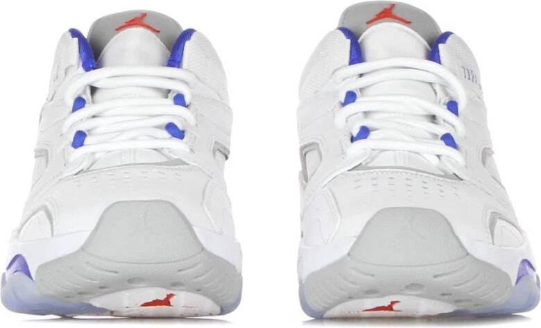 Jordan Witte lage sneaker met rubberen zool Gray Heren