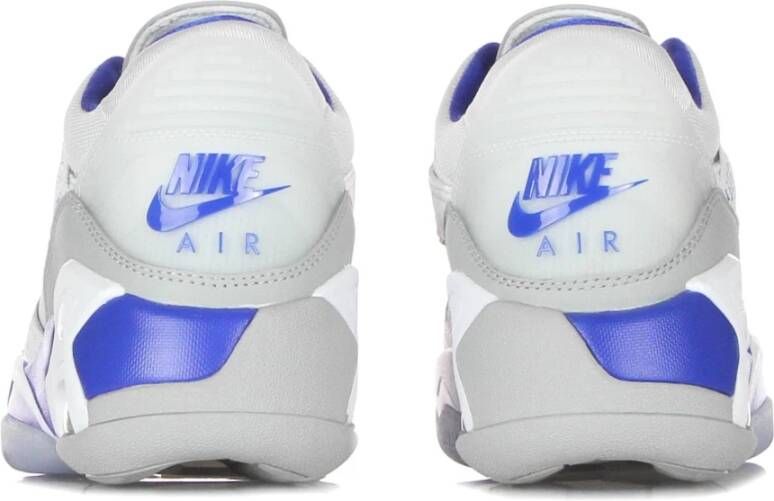Jordan Witte lage sneaker met rubberen zool Gray Heren