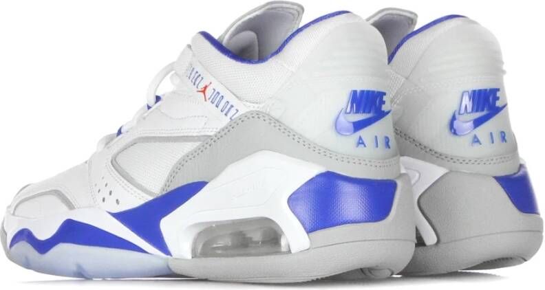 Jordan Witte lage sneaker met rubberen zool Gray Heren