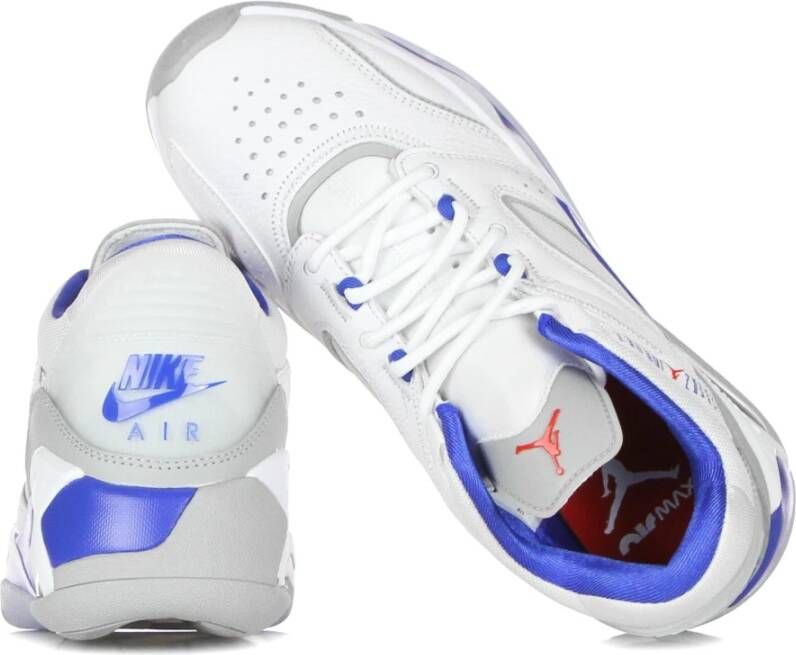 Jordan Witte lage sneaker met rubberen zool Gray Heren