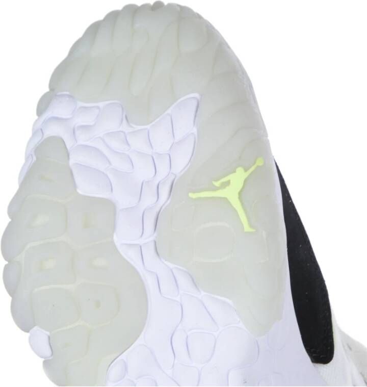 Jordan Witte Lilac Platinum Tint Lage Sneakers Multicolor Heren