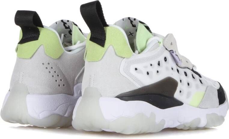 Jordan Witte Lilac Platinum Tint Lage Sneakers Multicolor Heren
