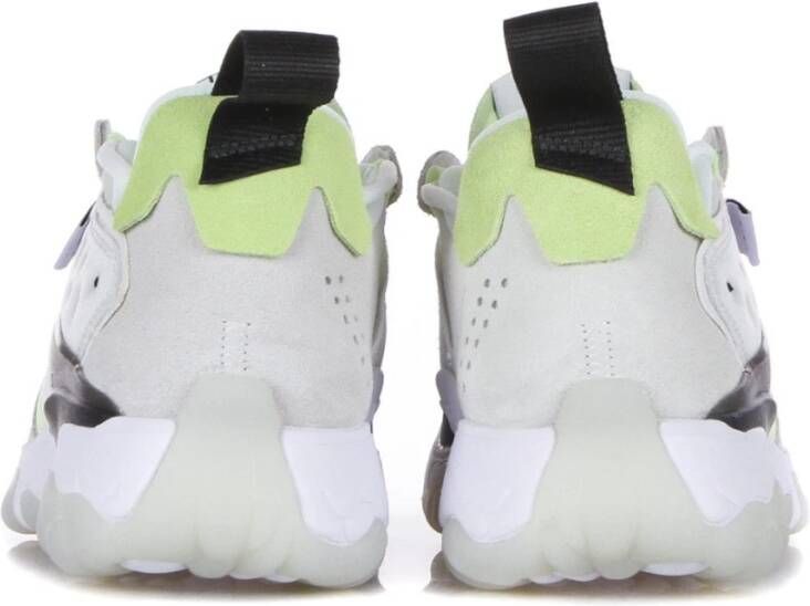 Jordan Witte Lilac Platinum Tint Lage Sneakers Multicolor Heren