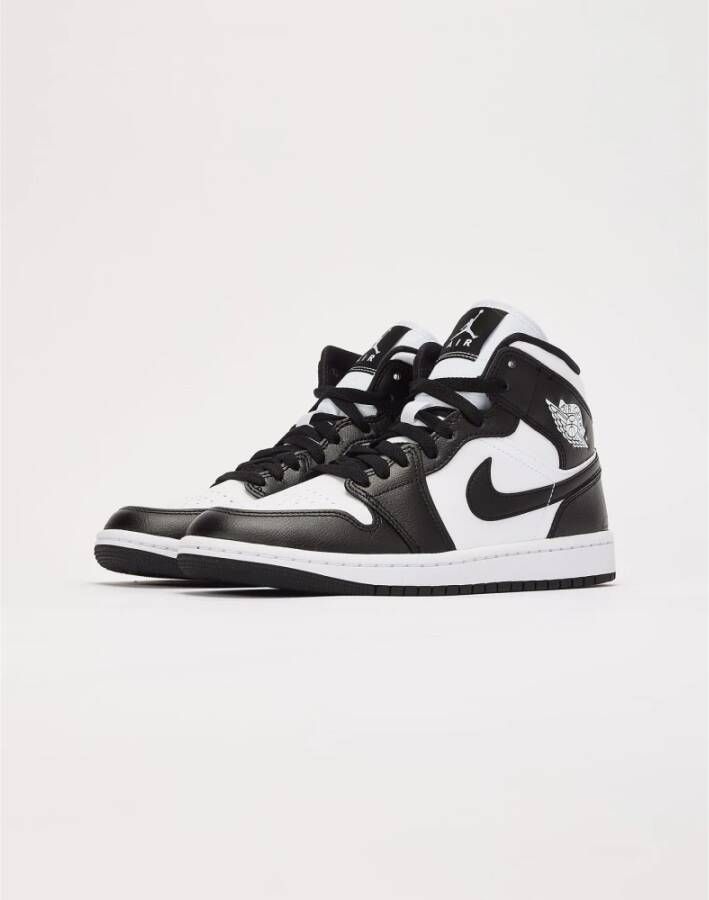 Jordan Wmns Air 1 Mid Sneakers Zwart Dames