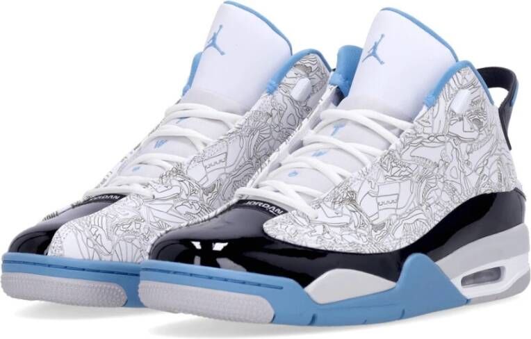 Jordan Zero Hoge Schoen Wit Blauw Zwart Grijs Multicolor Heren