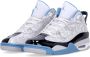 Jordan Zero Hoge Schoen Wit Blauw Zwart Grijs Multicolor Heren - Thumbnail 4