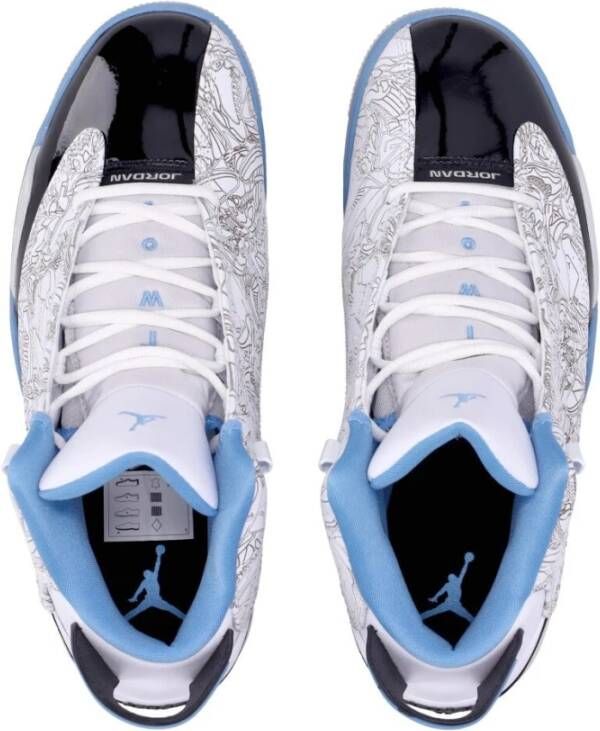 Jordan Zero Hoge Schoen Wit Blauw Zwart Grijs Multicolor Heren