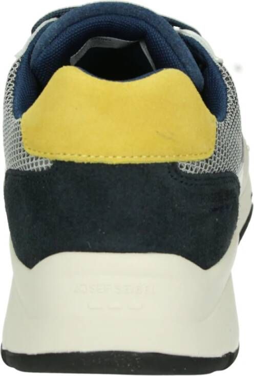 Josef Seibel Blauwe Casual Herenschoenen Mitchell 10