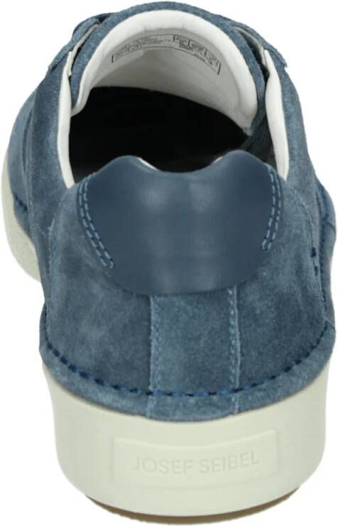 Josef Seibel Blauwe Leren Sneakers Claire 07