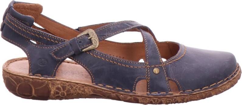 Josef Seibel Blauwe Sandalen Blue Dames