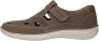 Josef Seibel Bruine leren comfort sandalen Brown Heren - Thumbnail 14