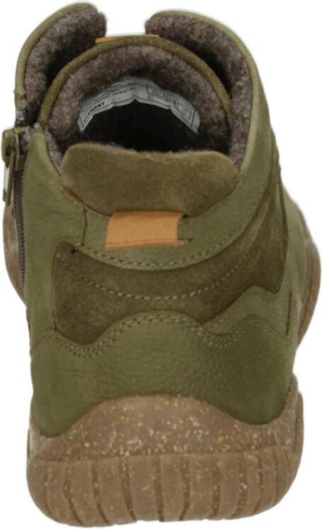 Josef Seibel Casual Groene Leren Schoenen