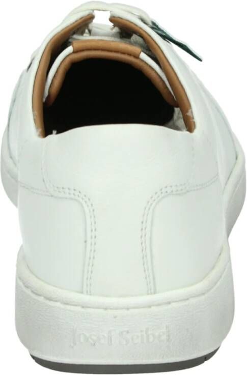 Josef Seibel Casual witte leren schoenen