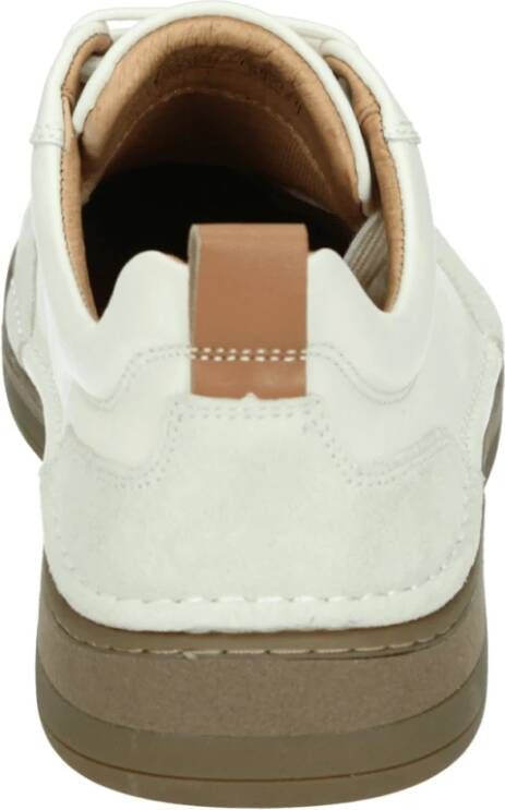 Josef Seibel Casual witte leren schoenen