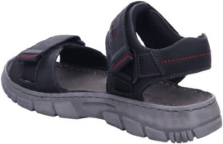 Josef Seibel Comfortabele Sandalen voor Heren in effen kleur