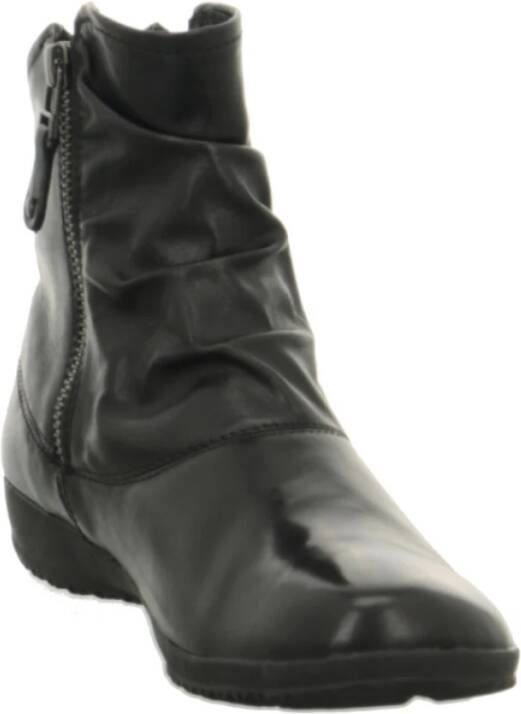 Josef Seibel Naly Zwarte Enkellaars Black Dames