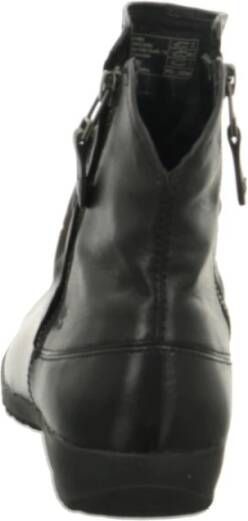 Josef Seibel Naly Zwarte Enkellaars Black Dames