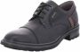 Josef Seibel Oscar 55 Veterschoenen Roest Black Heren - Thumbnail 4