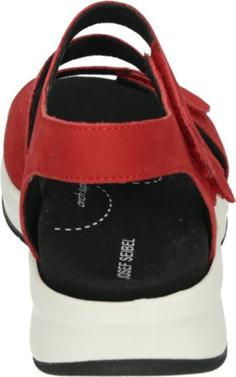 Josef Seibel Rode Sportieve Sandalen Estelle 03