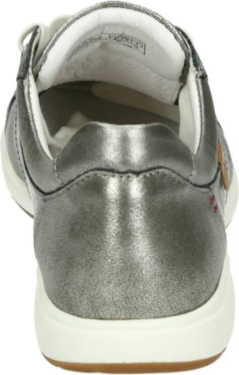 Josef Seibel Sportieve Lage Dames Sneakers Zilver