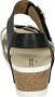 Josef Seibel QUINN~02~~~~~~~~~~~~~~~~~~~~~~ Sandalen met hakDames Sandalen Zwart - Thumbnail 2