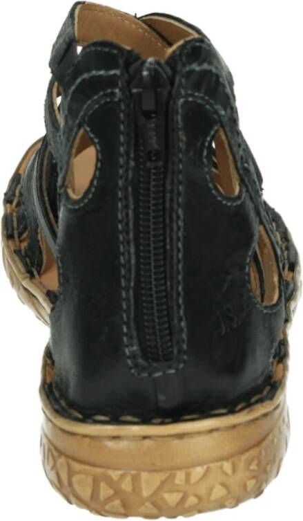 Josef Seibel Sportieve Zwarte Sandalen IVY 06