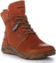 Josef Seibel CONNY 53 VeterlaarzenHoge sneakersDames veterschoenenHalf-hoge schoenen Oranje - Thumbnail 5